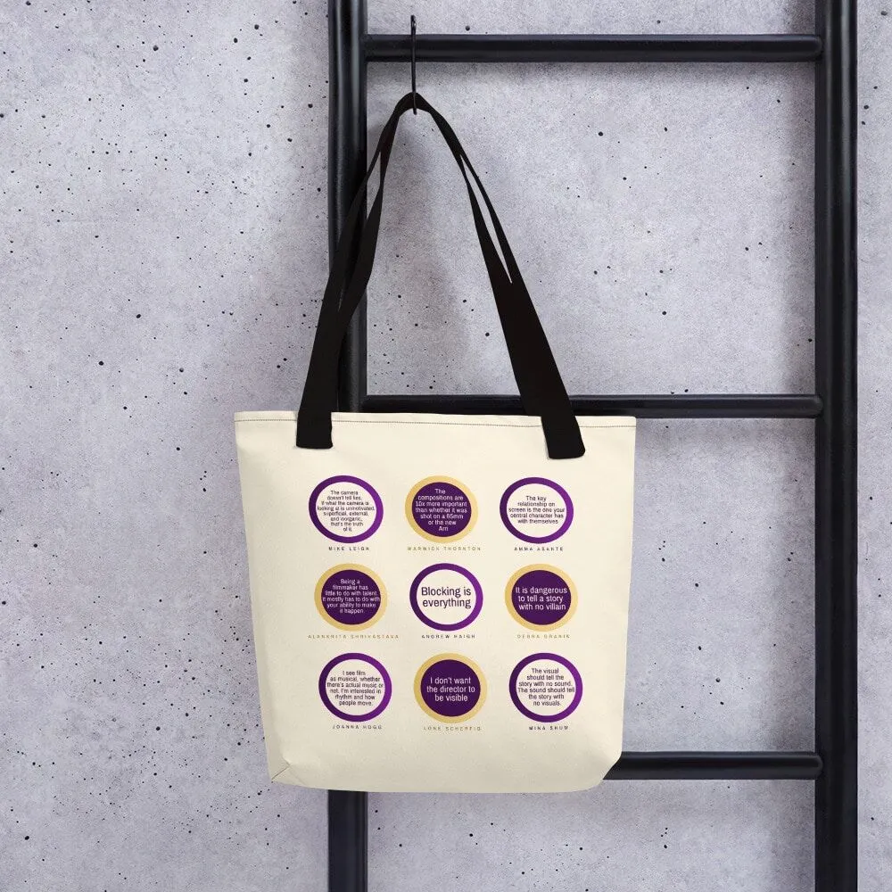 In their own words: fiction directors tote bag