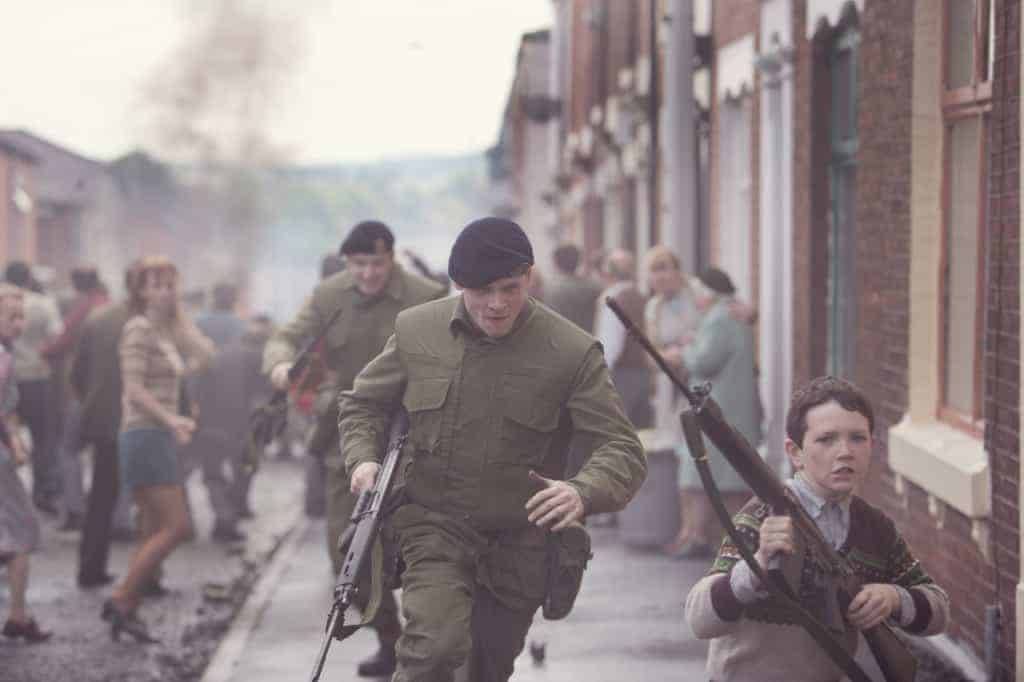 Jack O'Connell in  '71, directed by Yann Demange  courtesy of the Toronto International Film Festival.