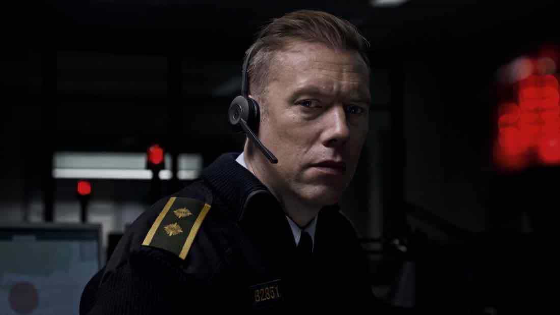 Jakob Cedergren stars in The Guilty directed by Gustav Möller