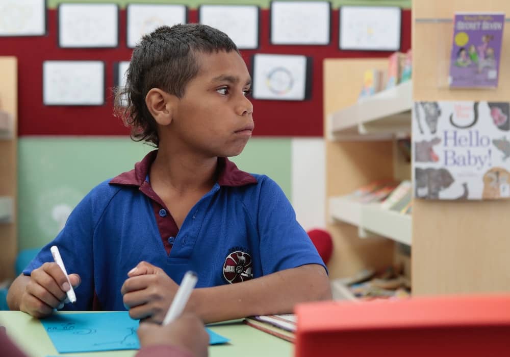 Dujuan attends school in In My Blood It Runs, directed by Maya Newell
Our capsule reviews highlight six of the standouts at the 2019 Hot Docs Canadian International Documentary Festival: Conviction, Buddy, Willie, In My Blood It Runs, We Will Stand Up, and Push.