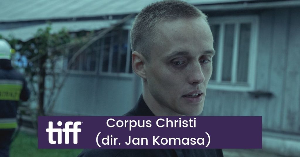 Bartosz Bielenia stars in Corpus Christi at TIFF19, directed by Jan Komas, Photo courtesy of TIFF.