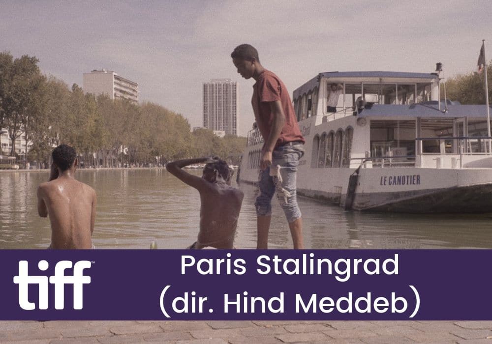 A scene from the Paris’ refugee centre, Stalingrad in Hind Meddeb's documentary