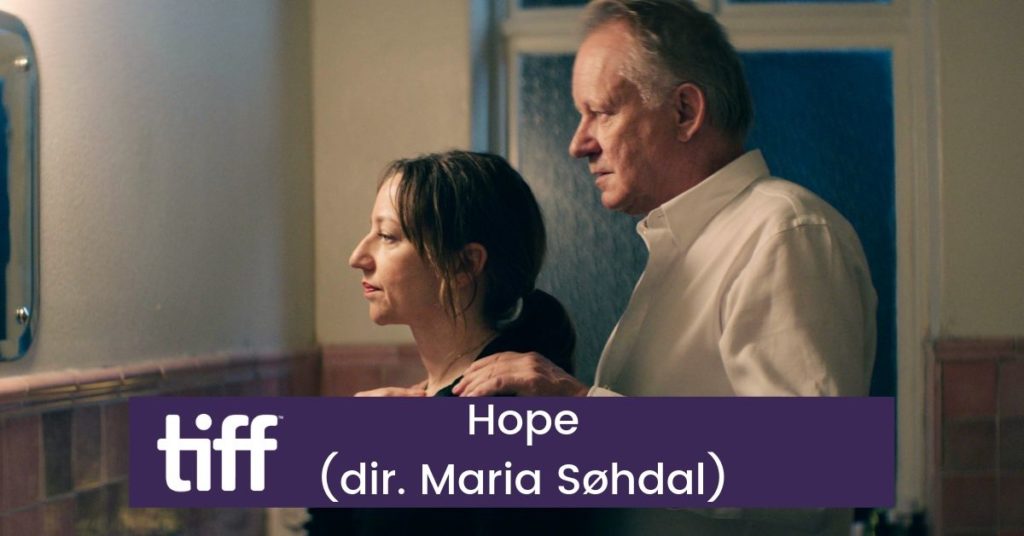 Andrea Bræin Hovig and Stellen Skarsgård star in Maria Søhndal's film Hope. Image courtesy of TIFF.