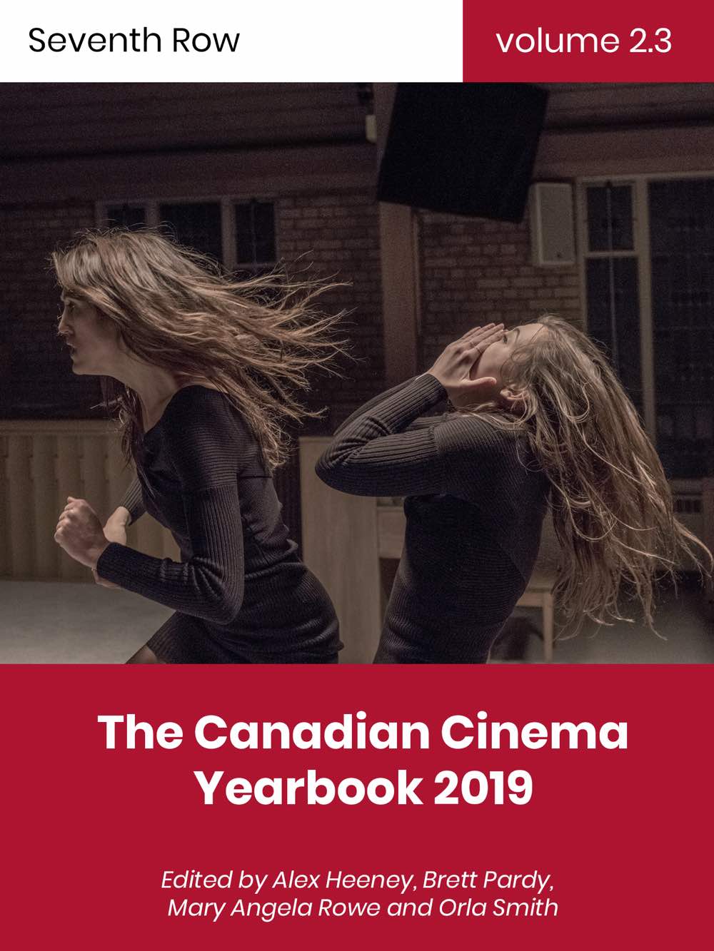 The cover of the Canadian Cinema Yearbook which contains interviews with Stéphane Lafleur's collaborators on the film Viking or on films he has edited.