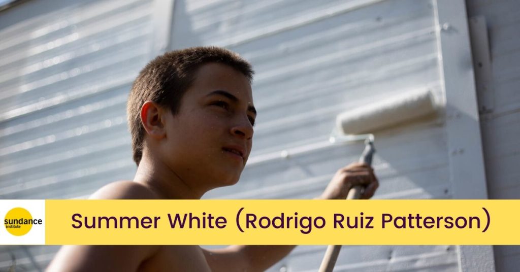 Adrián Rossi stars as 13-year-old Rodrigo in Summer White, directed by Rodrigo Ruiz Patterson, at the Sundance Film Festival. 