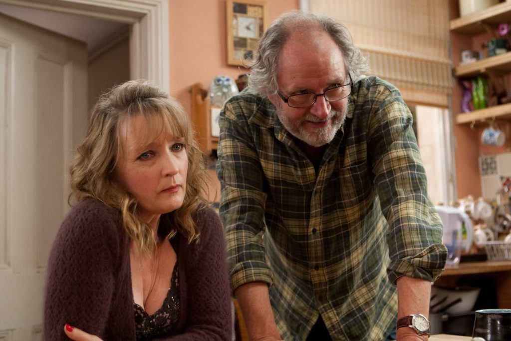 Lesley Manville and Jim Broadbent star as husband and wife in Another Year, directed by Mike Leigh.