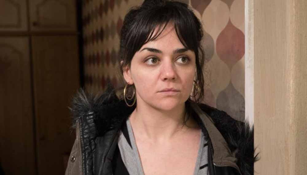 A closeup of Hayley Squires, one of the most exciting emerging actors at Sundance 2021.