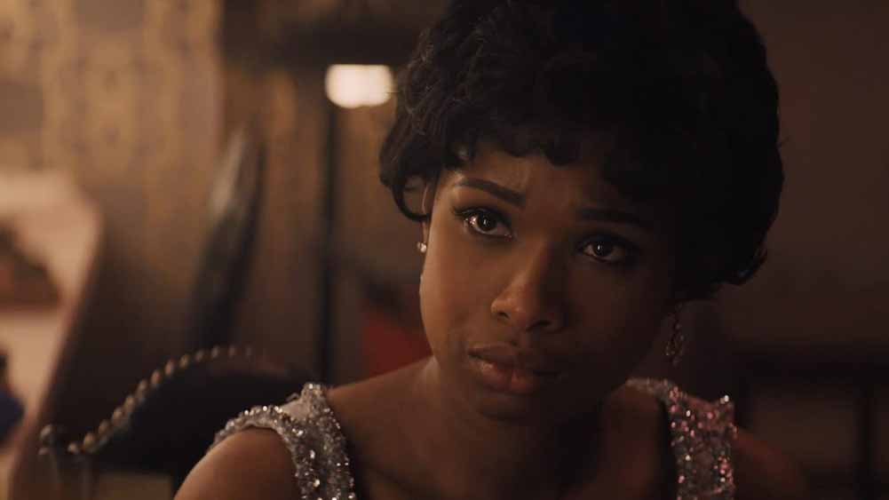 A close up of Jennifer Hudson as Aretha Franklin in Respect, one of our most anticipated films of 2021.