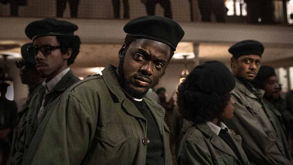 A closeup of Daniel Kaluuya in Judas and the Black Messiah, one of the best performances of Sundance 2021.