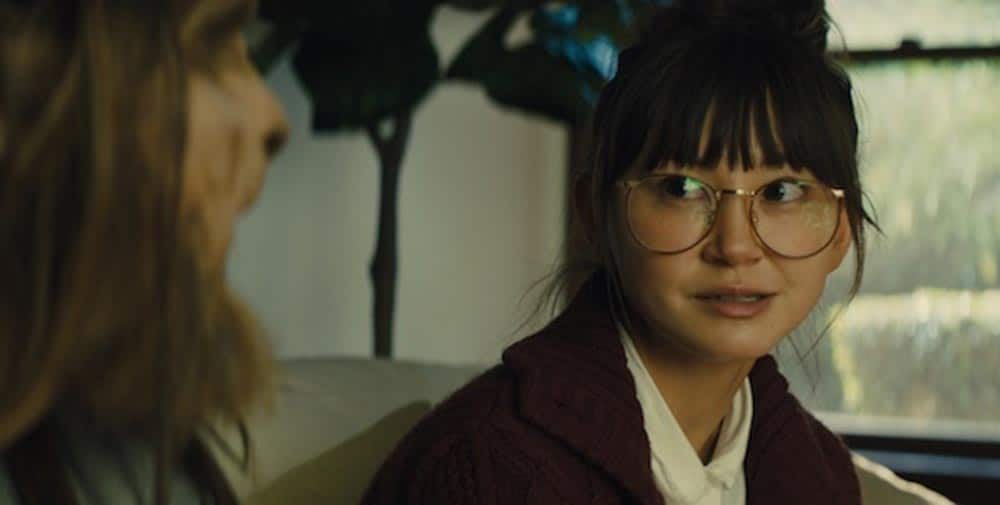 A closeup of Kimiko Glenn in Your Monster, which screened at Final Girls Berlin 2021.