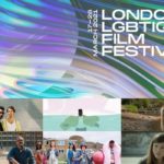 A collage of stills from BFI Flare 2021 film, along with the logo of the festival.