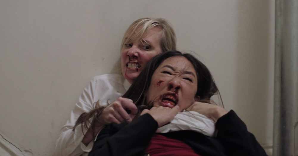 A still from Catfight, one of the unsung queer cinema treasures on this list.