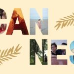 An image of the word Cannes, and within each letter, there's a still from a film featured in the article.
