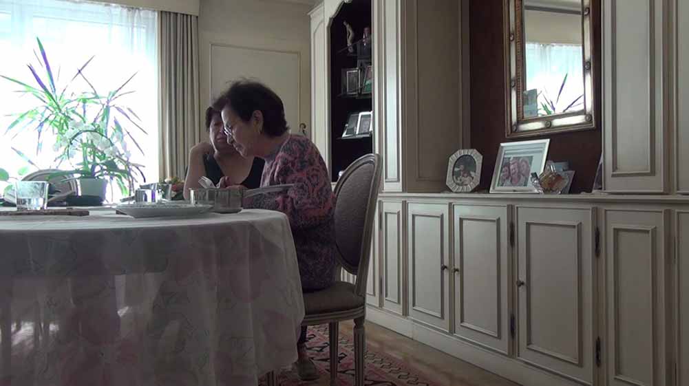 A still from No Home Movie, one of the best documentaries of the 21st century.