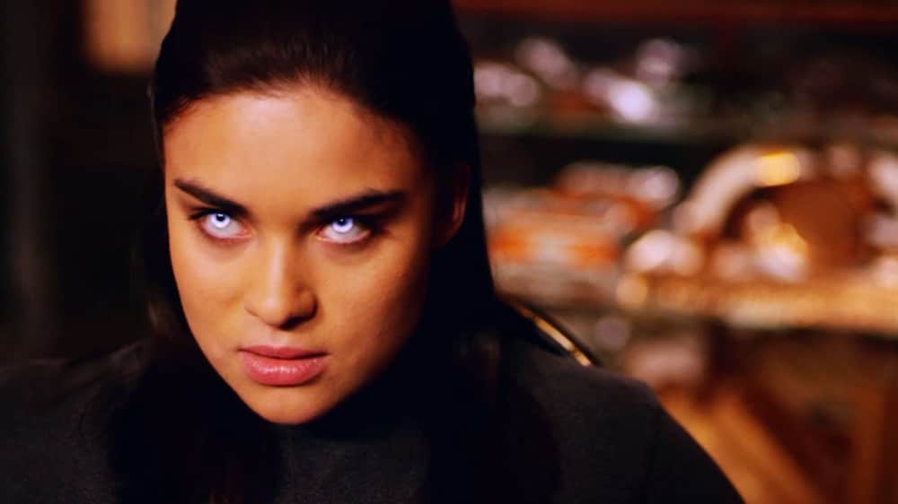 Devery Jacobs as werewolf Lilith Bathory on The Order, courtesy of Netflix.