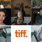 A collage of stills of the best emerging actors at TIFF 2021.