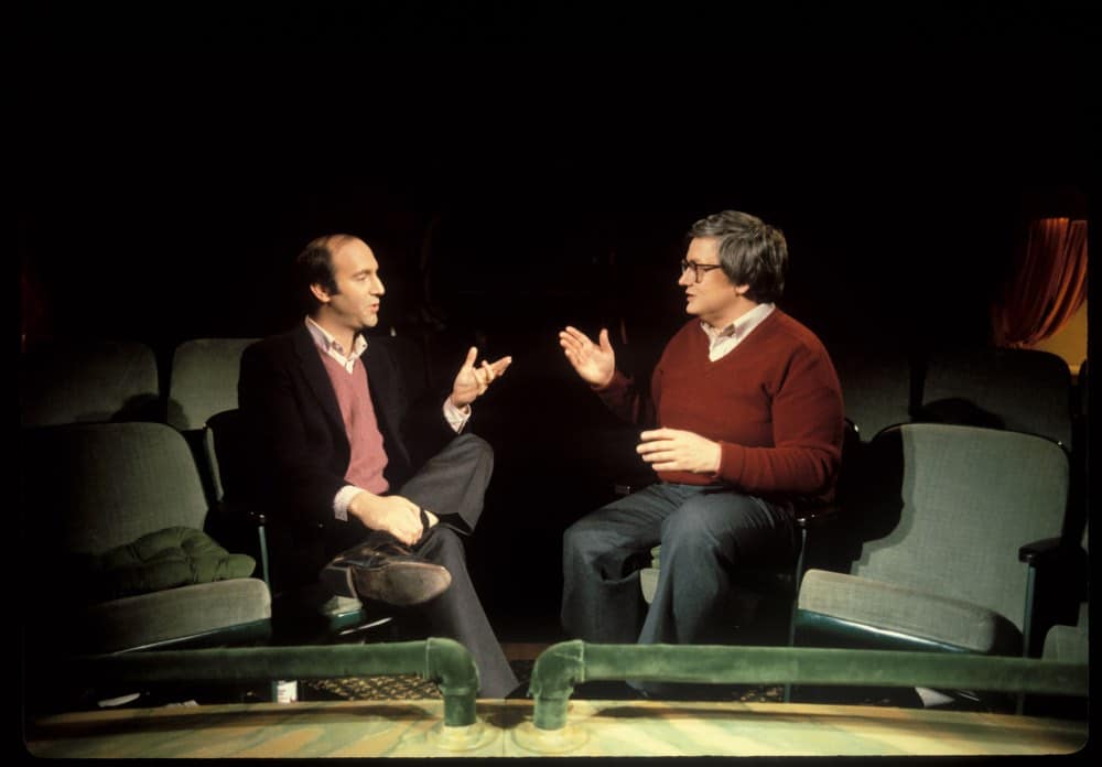 Gene Siskel and Roger Ebert in LIFE ITSELF, a Magnolia Pictures release. Photo courtesy of Magnolia Pictures. Photo credit: Kevin Horan