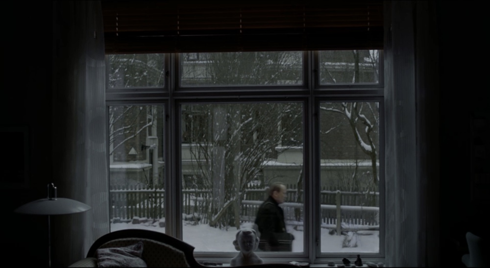 Second still of Gustav Borg leaving Nora in Joachim Trier's Sentimental Value from the prologue, which we will explore in The Deep Focus: Oslo, August 31st.